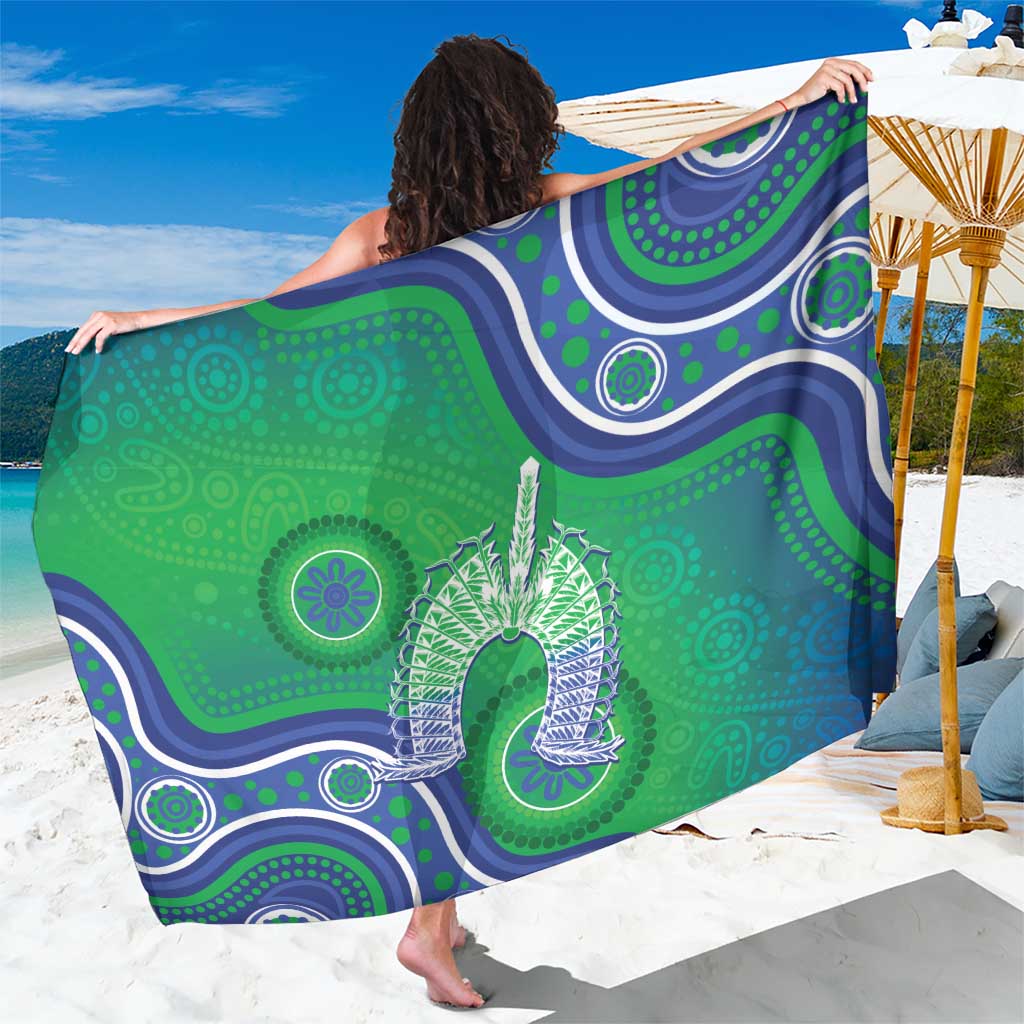 Australia Torres Strait Islanders Sarong Dhari Aboriginal Pattern - Vibe Hoodie Shop