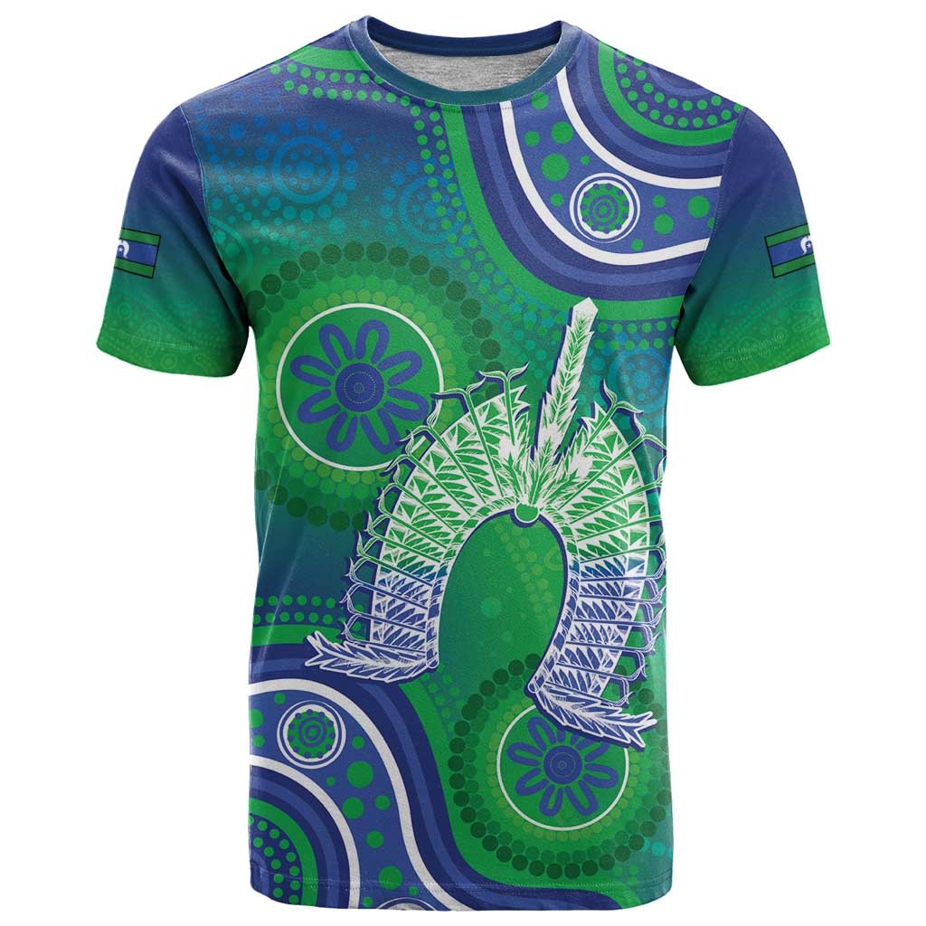 Australia Torres Strait Islanders T Shirt Dhari Aboriginal Pattern - Vibe Hoodie Shop