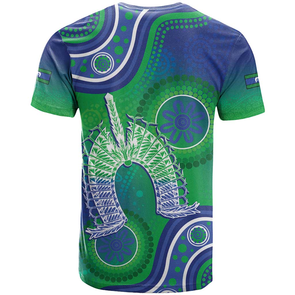 Australia Torres Strait Islanders T Shirt Dhari Aboriginal Pattern - Vibe Hoodie Shop