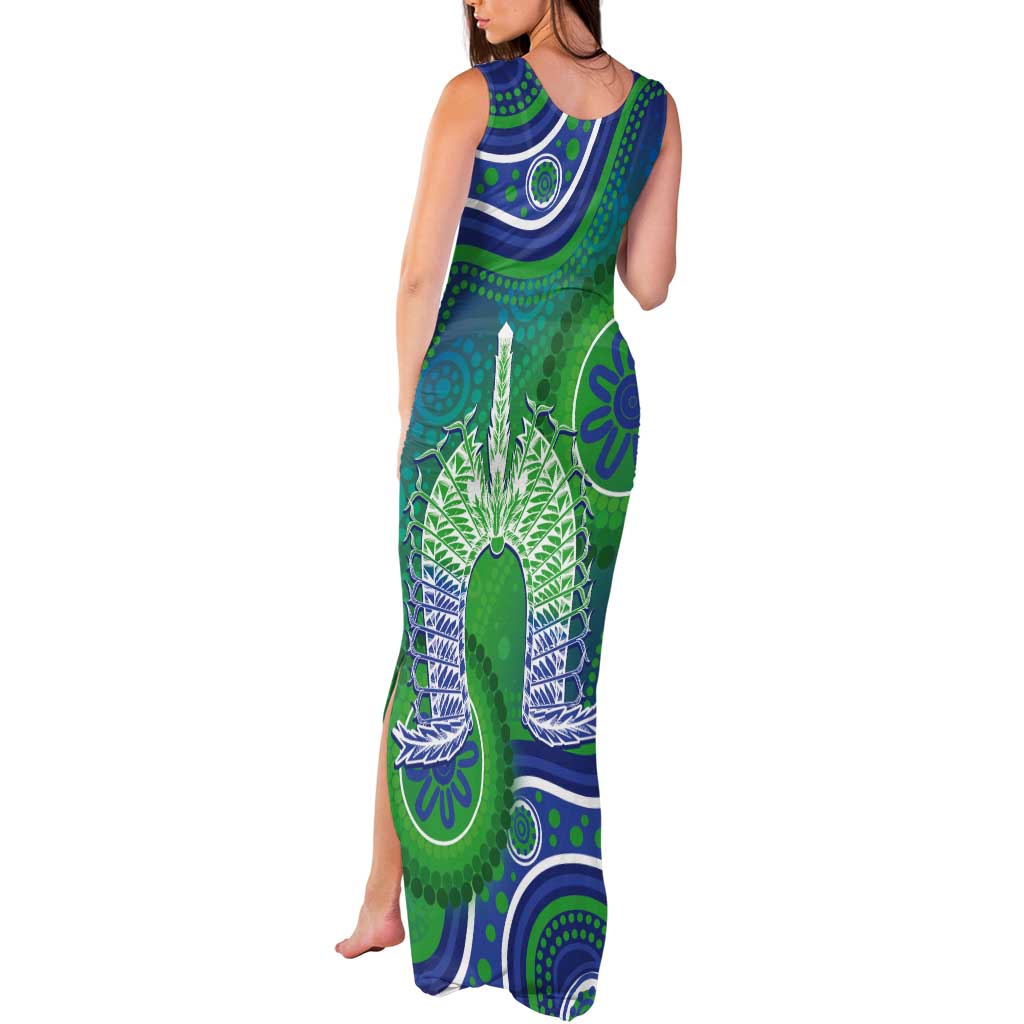 Australia Torres Strait Islanders Tank Maxi Dress Dhari Aboriginal Pattern