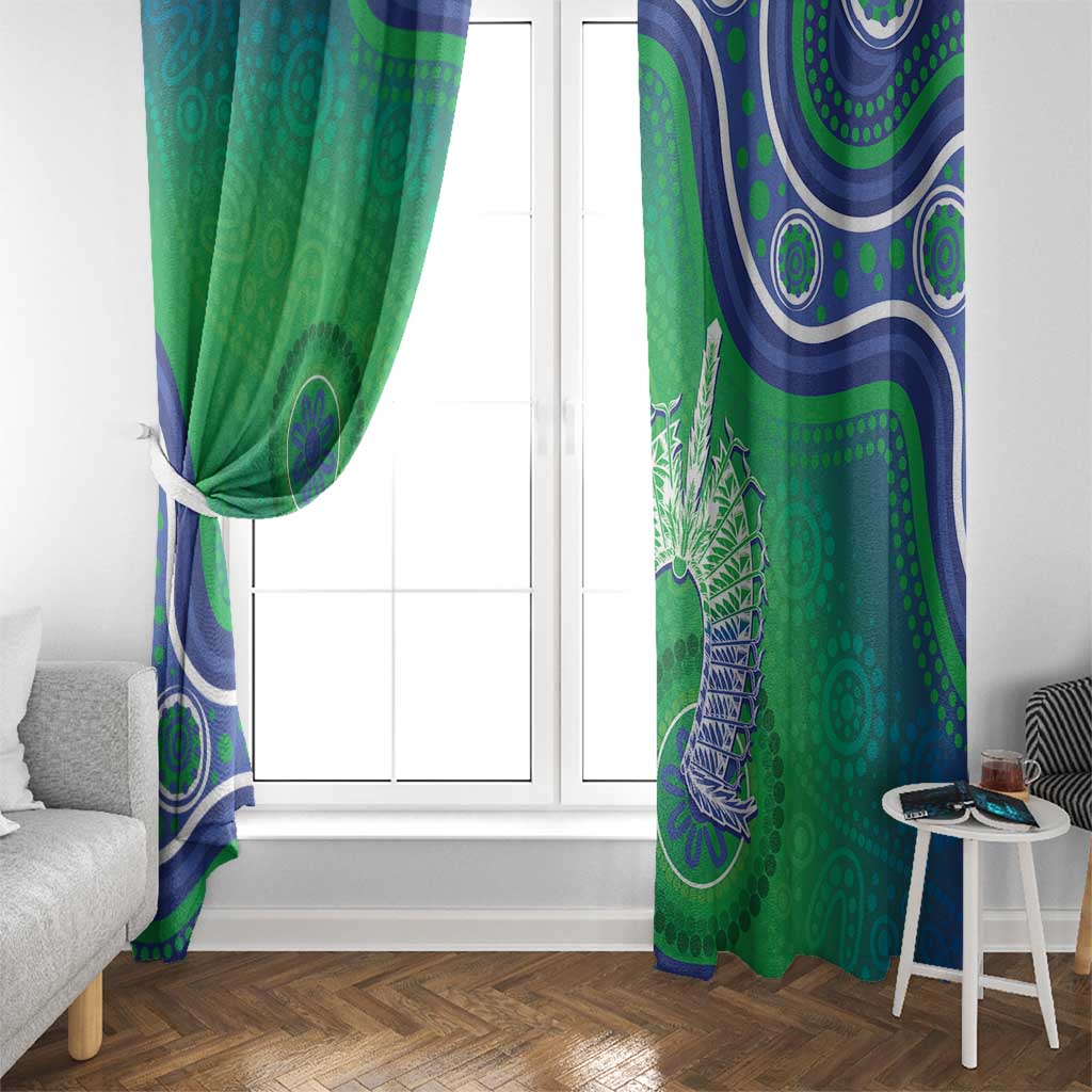 Australia Torres Strait Islanders Window Curtain Dhari Aboriginal Pattern