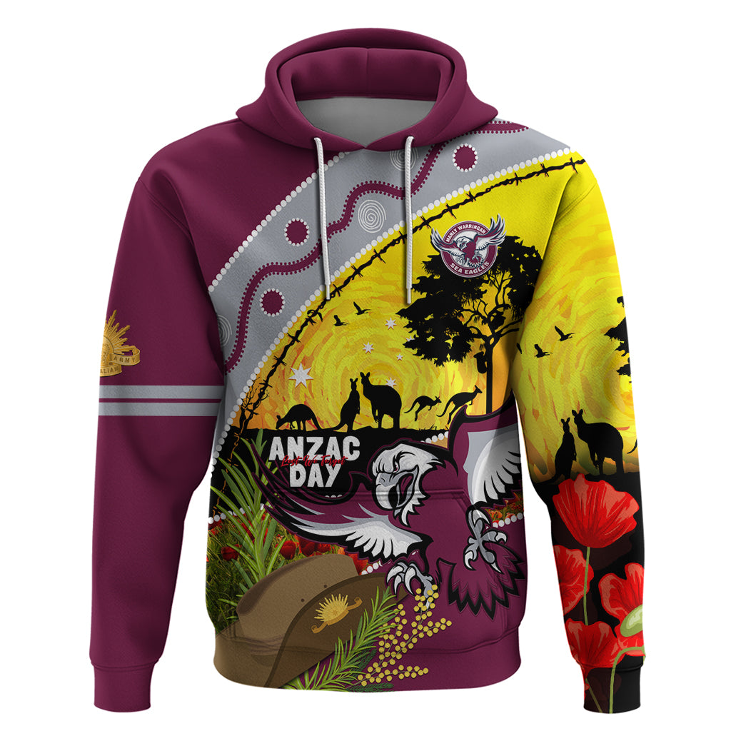 Eagles Rugby ANZAC Day Hoodie Silvertails Rosemary Starry Night - Vibe Hoodie Shop