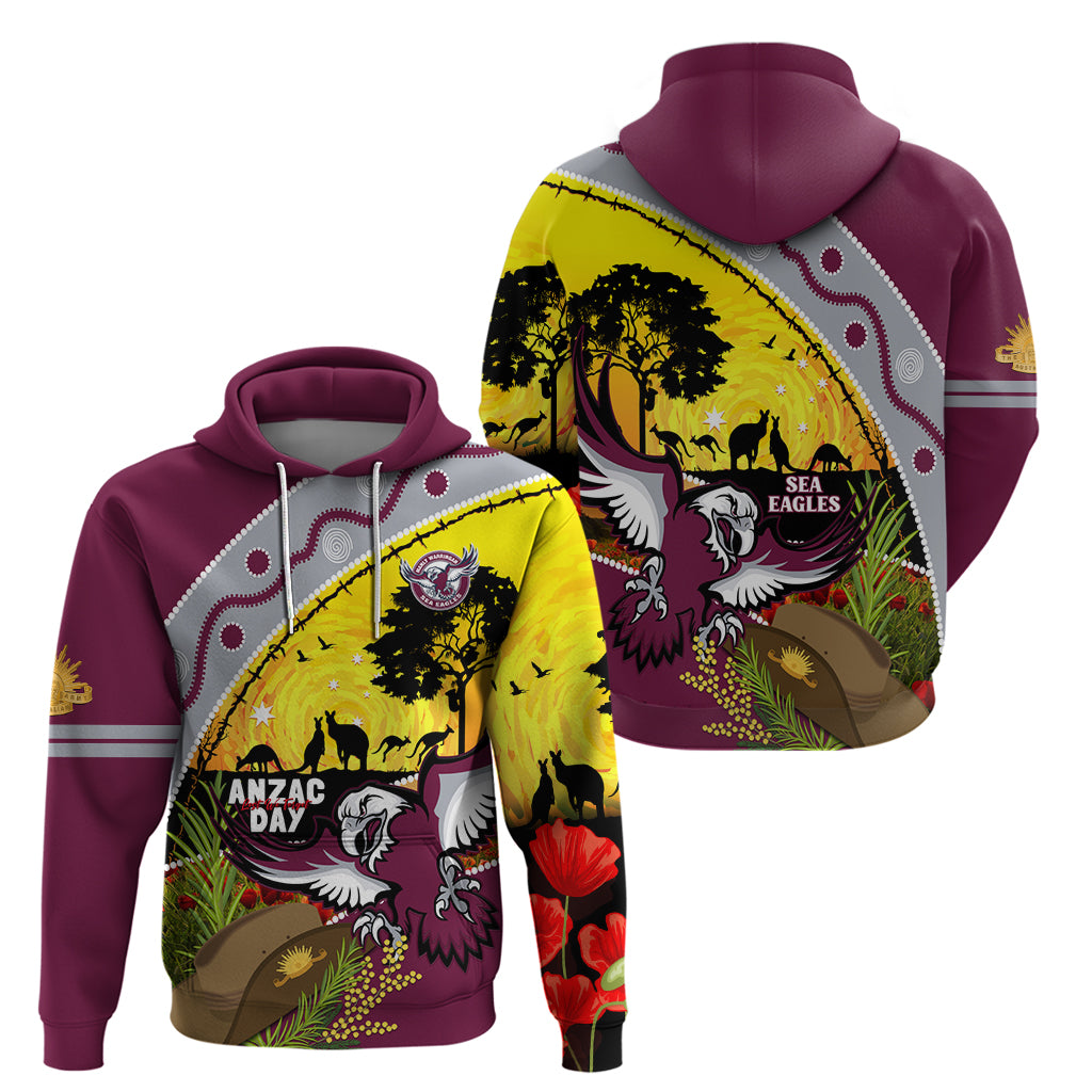 Eagles Rugby ANZAC Day Hoodie Silvertails Rosemary Starry Night - Vibe Hoodie Shop