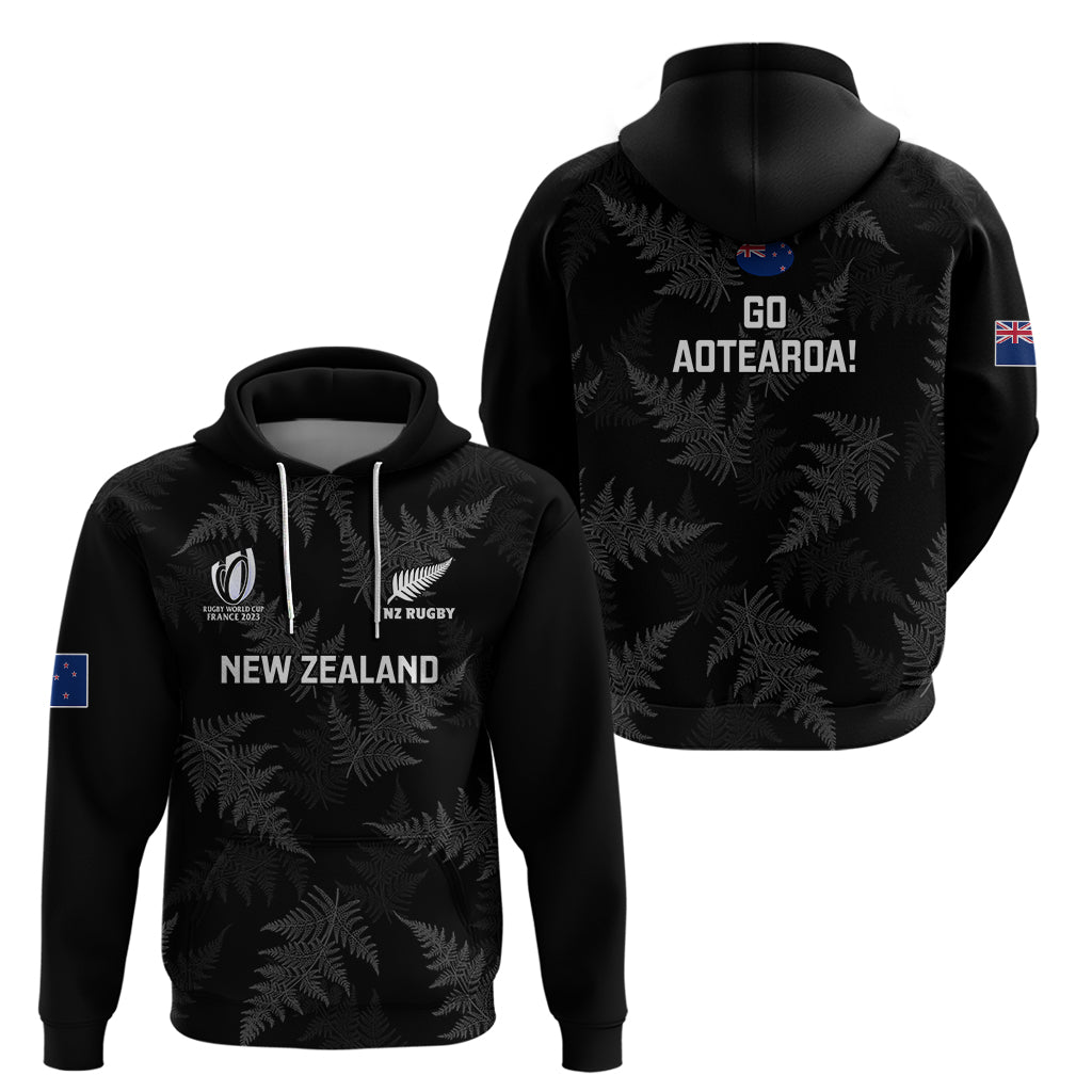 New Zealand Silver Fern Rugby Hoodie 2023 Go Aotearoa World Cup - Vibe Hoodie Shop