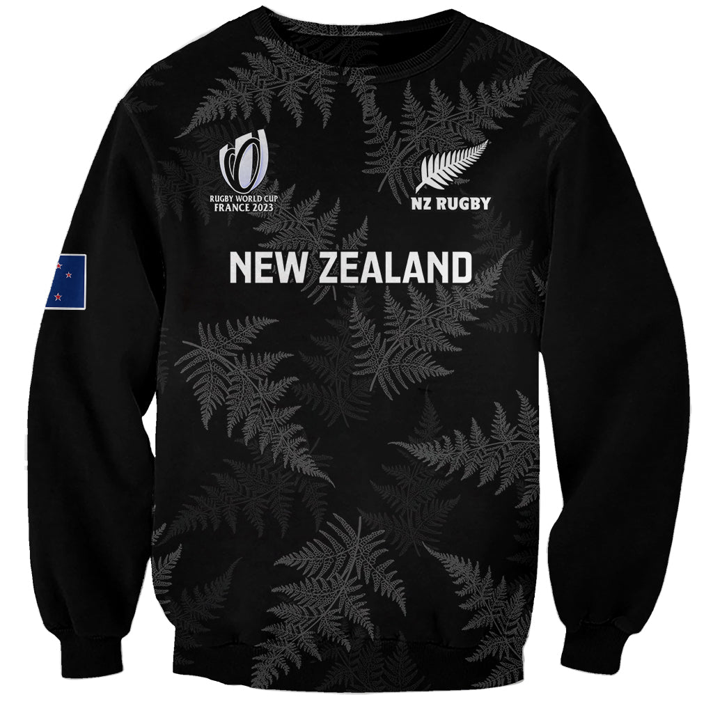New Zealand Silver Fern Rugby Sweatshirt 2023 Go Aotearoa World Cup - Vibe Hoodie Shop
