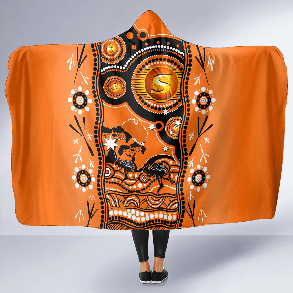 perth-scorchers-cricket-hooded-blanket-happy-australia-day-aboriginal-art