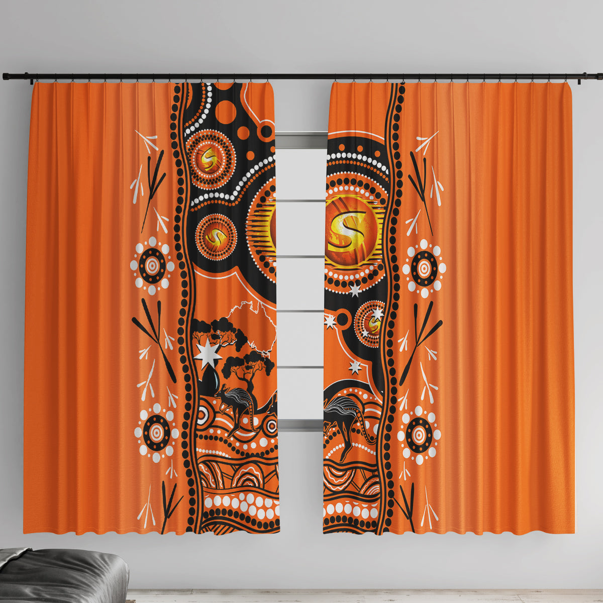 perth-scorchers-cricket-window-curtain-happy-australia-day-aboriginal-art