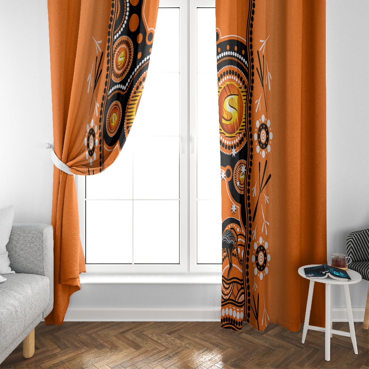 perth-scorchers-cricket-window-curtain-happy-australia-day-aboriginal-art