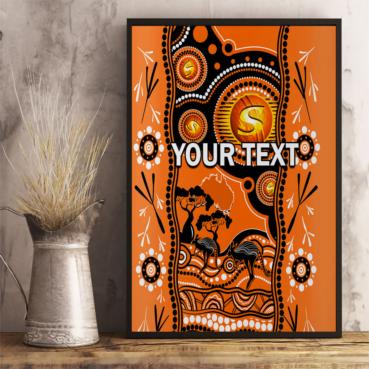 custom-perth-scorchers-cricket-canvas-wall-art-happy-australia-day-aboriginal-art