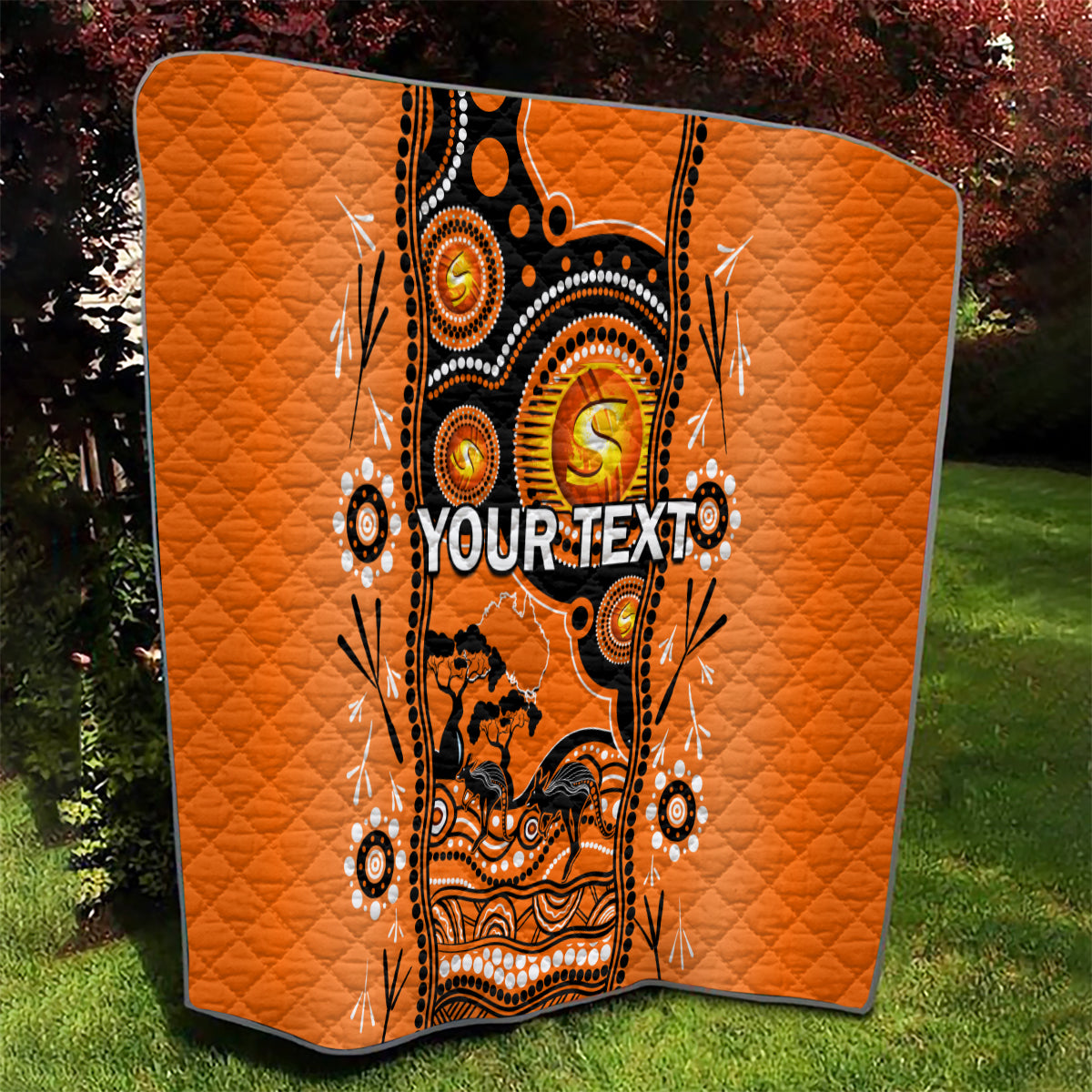 Custom Perth Scorchers Cricket Quilt Happy Australia Day Aboriginal Art - Vibe Hoodie Shop