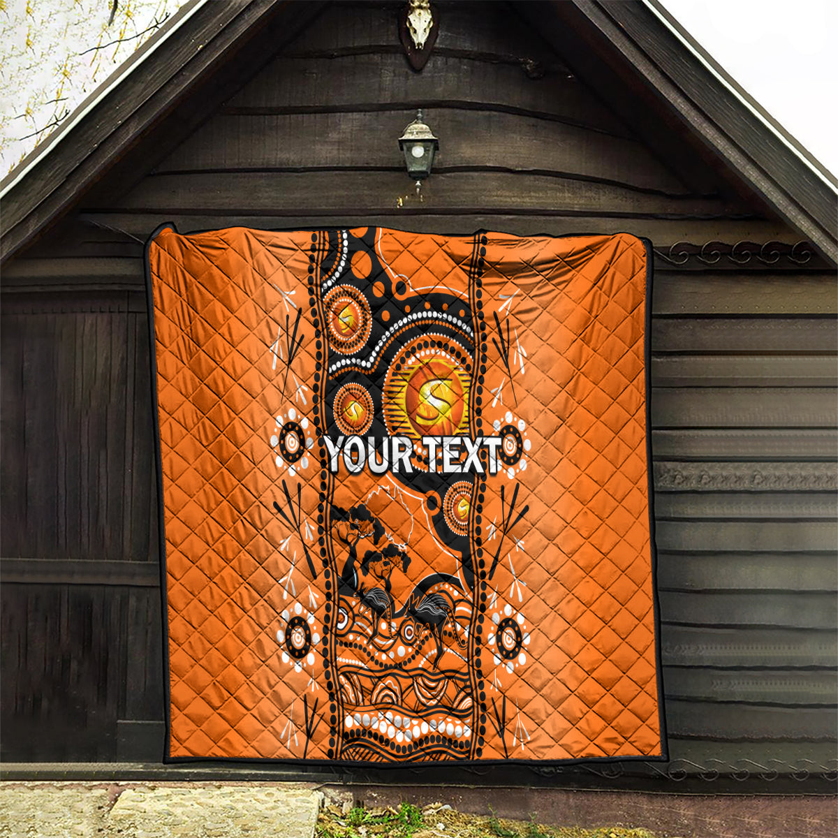 Custom Perth Scorchers Cricket Quilt Happy Australia Day Aboriginal Art - Vibe Hoodie Shop