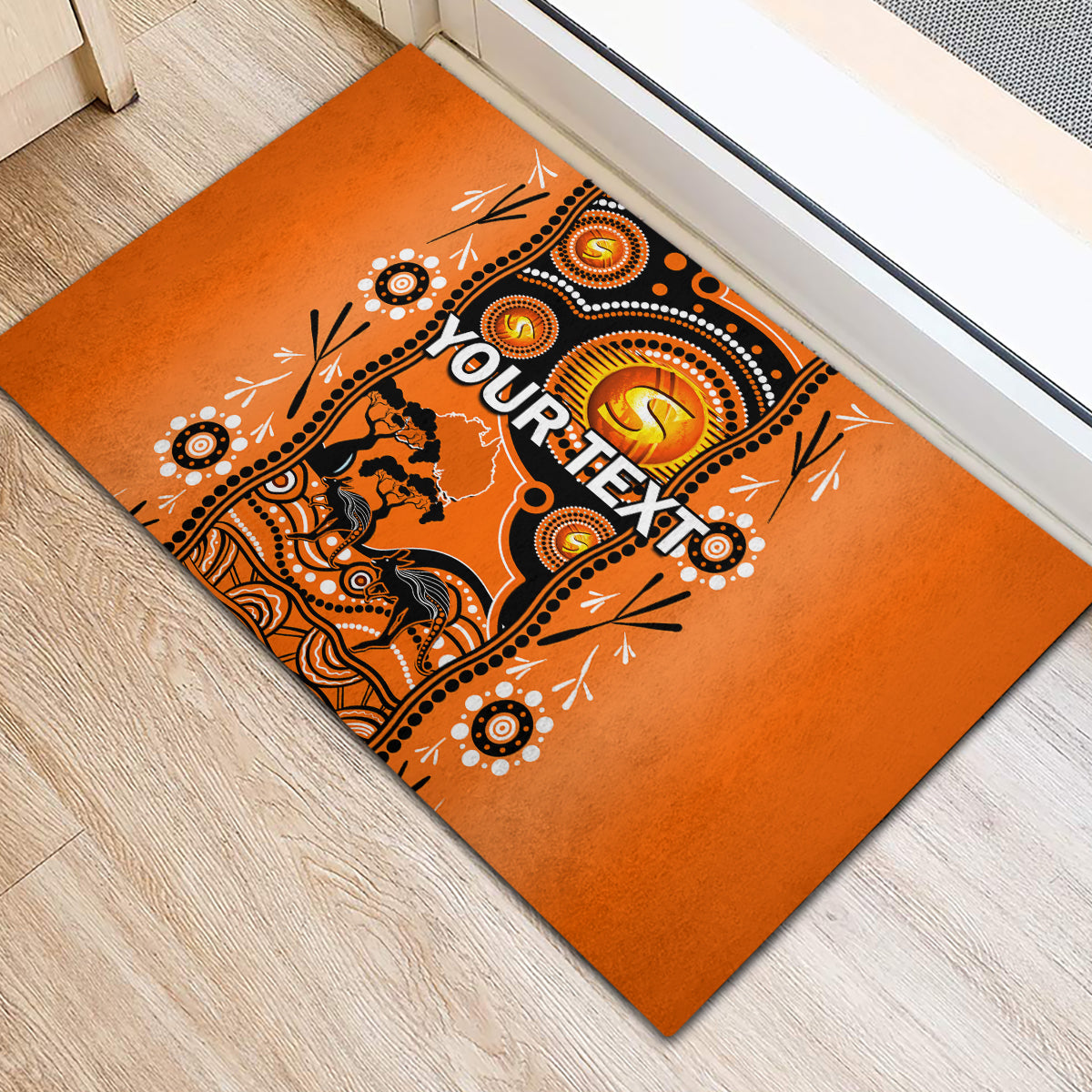 custom-perth-scorchers-cricket-rubber-doormat-happy-australia-day-aboriginal-art