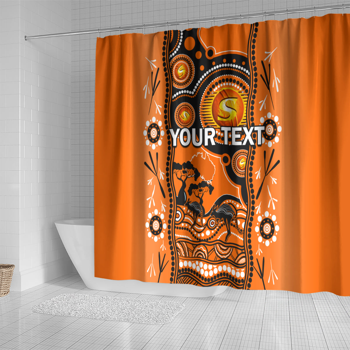 custom-perth-scorchers-cricket-shower-curtain-happy-australia-day-aboriginal-art