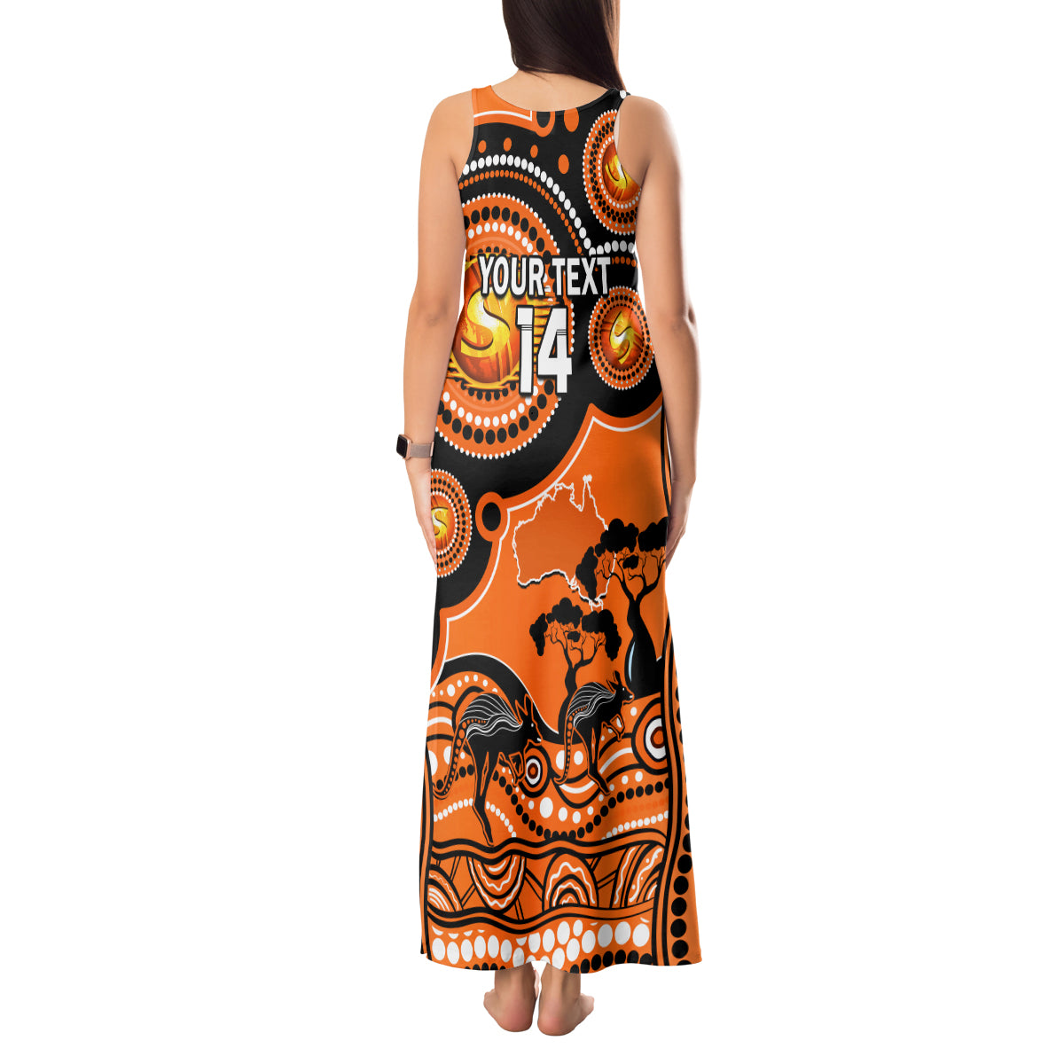 custom-perth-scorchers-cricket-tank-maxi-dress-happy-australia-day-aboriginal-art