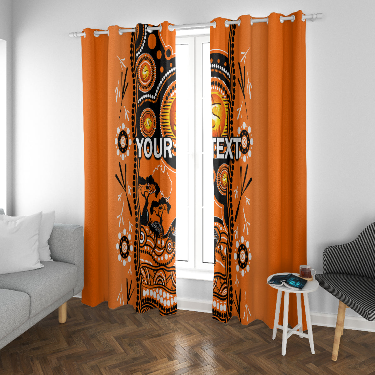 custom-perth-scorchers-cricket-window-curtain-happy-australia-day-aboriginal-art