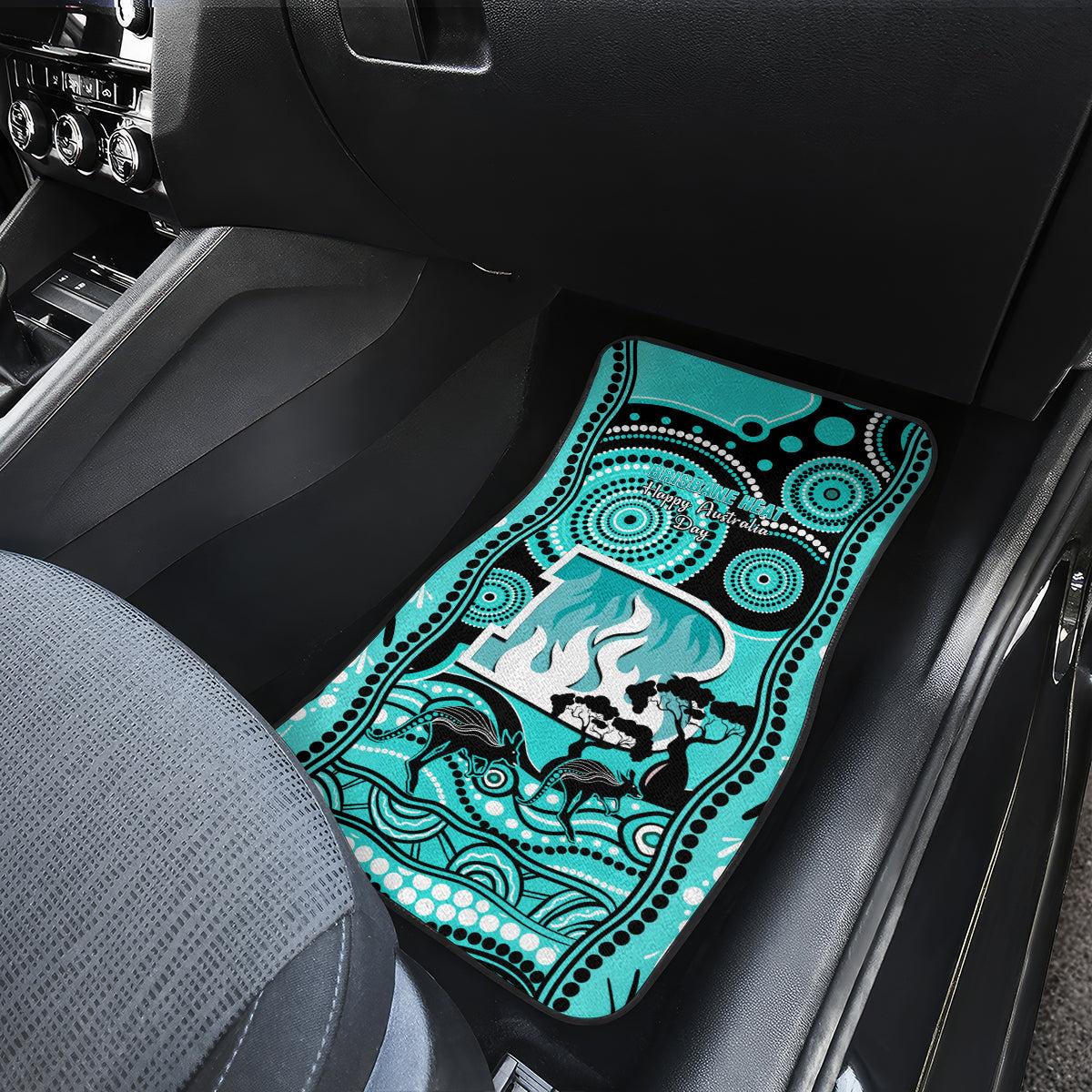 brisbane-heat-cricket-car-mats-happy-australia-day-aboriginal-art