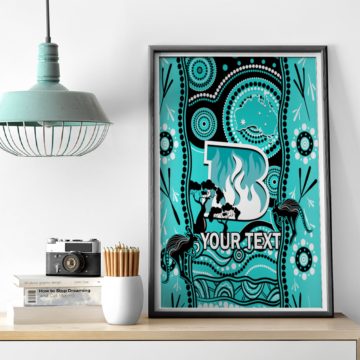 custom-brisbane-heat-cricket-canvas-wall-art-happy-australia-day-aboriginal-art