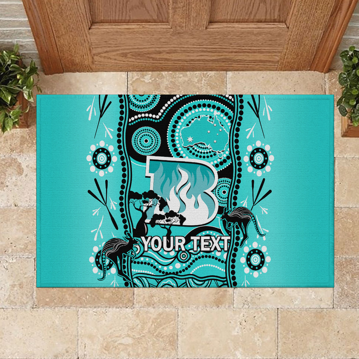 custom-brisbane-heat-cricket-rubber-doormat-happy-australia-day-aboriginal-art