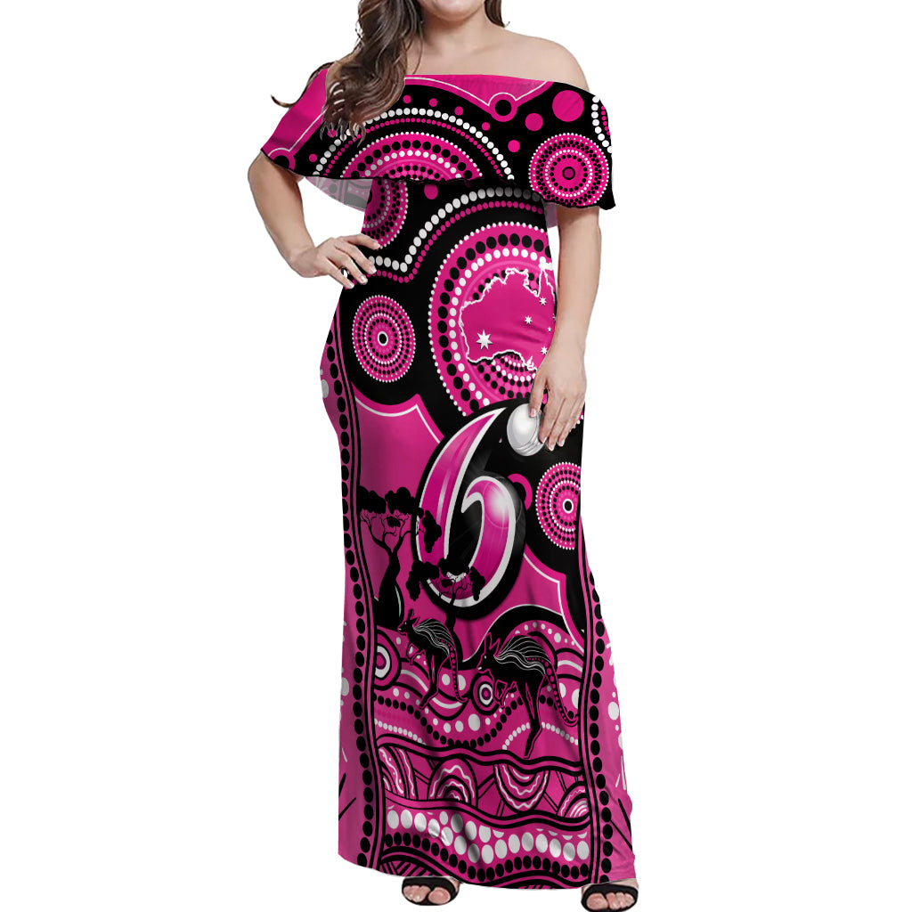 sydney-sixers-cricket-off-shoulder-maxi-dress-happy-australia-day-aboriginal-art