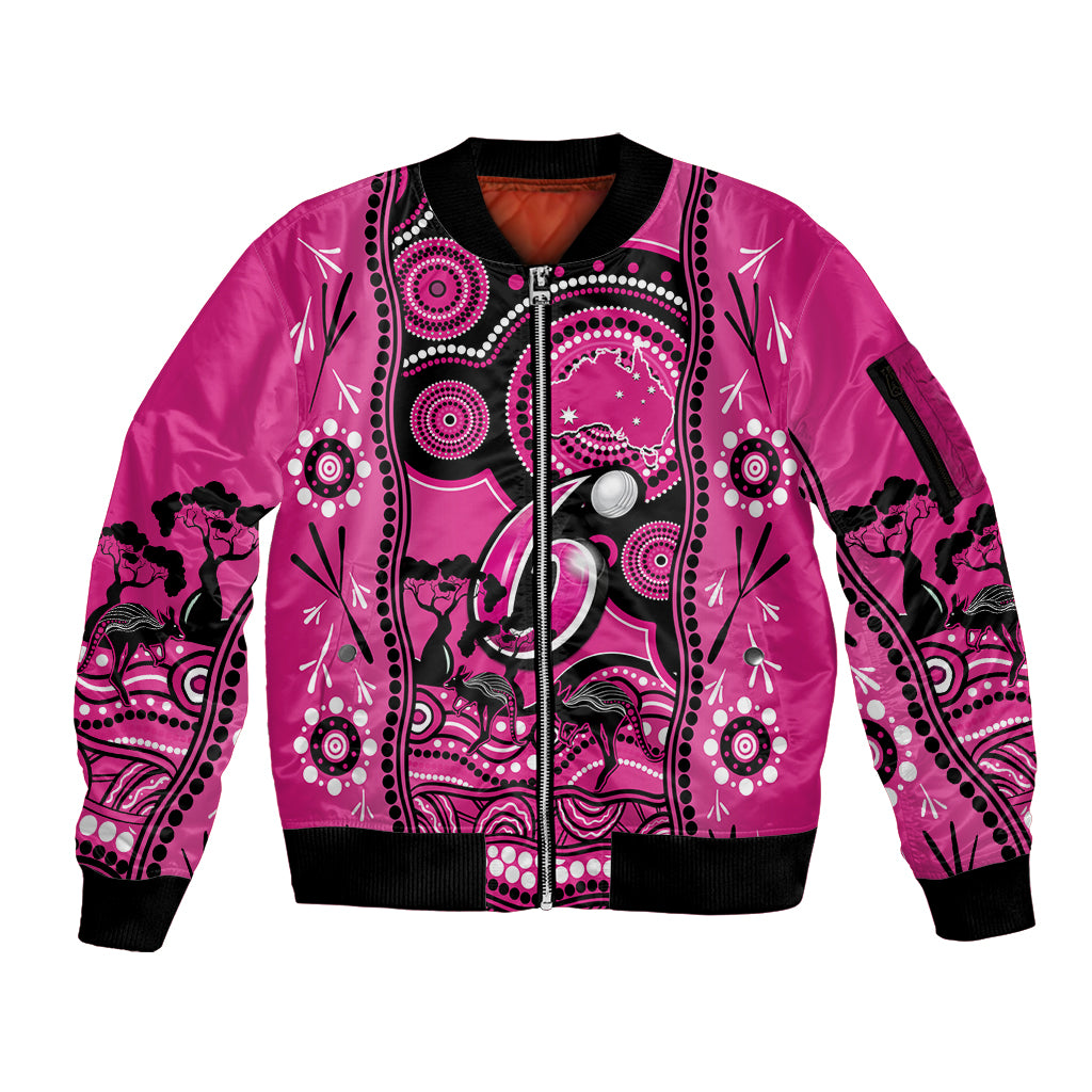 sydney-sixers-cricket-sleeve-zip-bomber-jacket-happy-australia-day-aboriginal-art