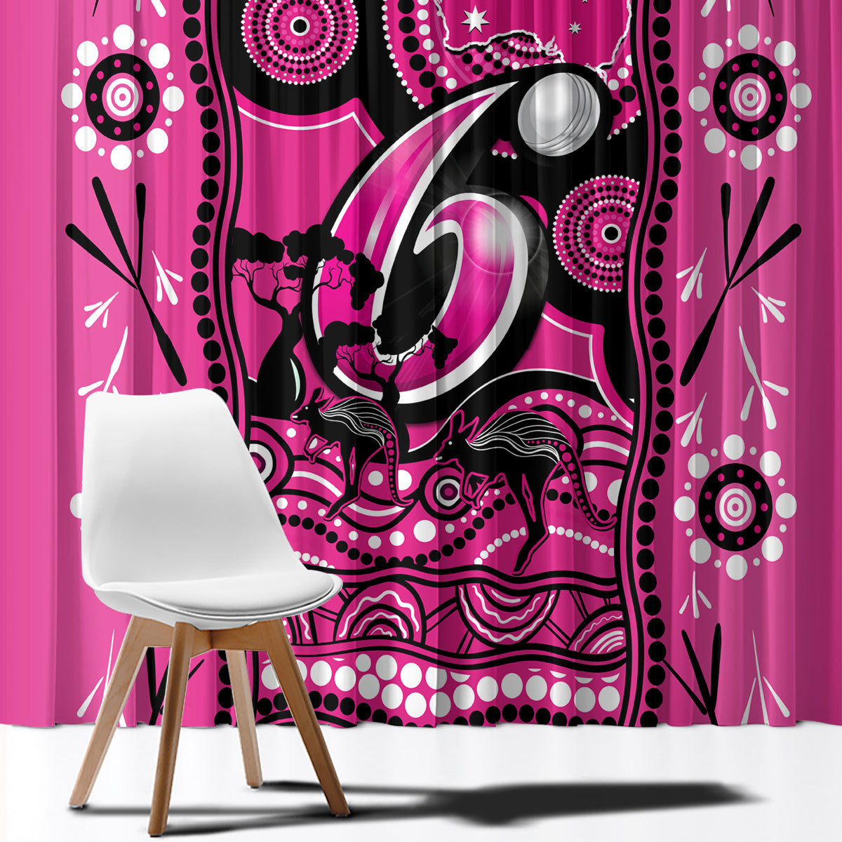 sydney-sixers-cricket-window-curtain-happy-australia-day-aboriginal-art