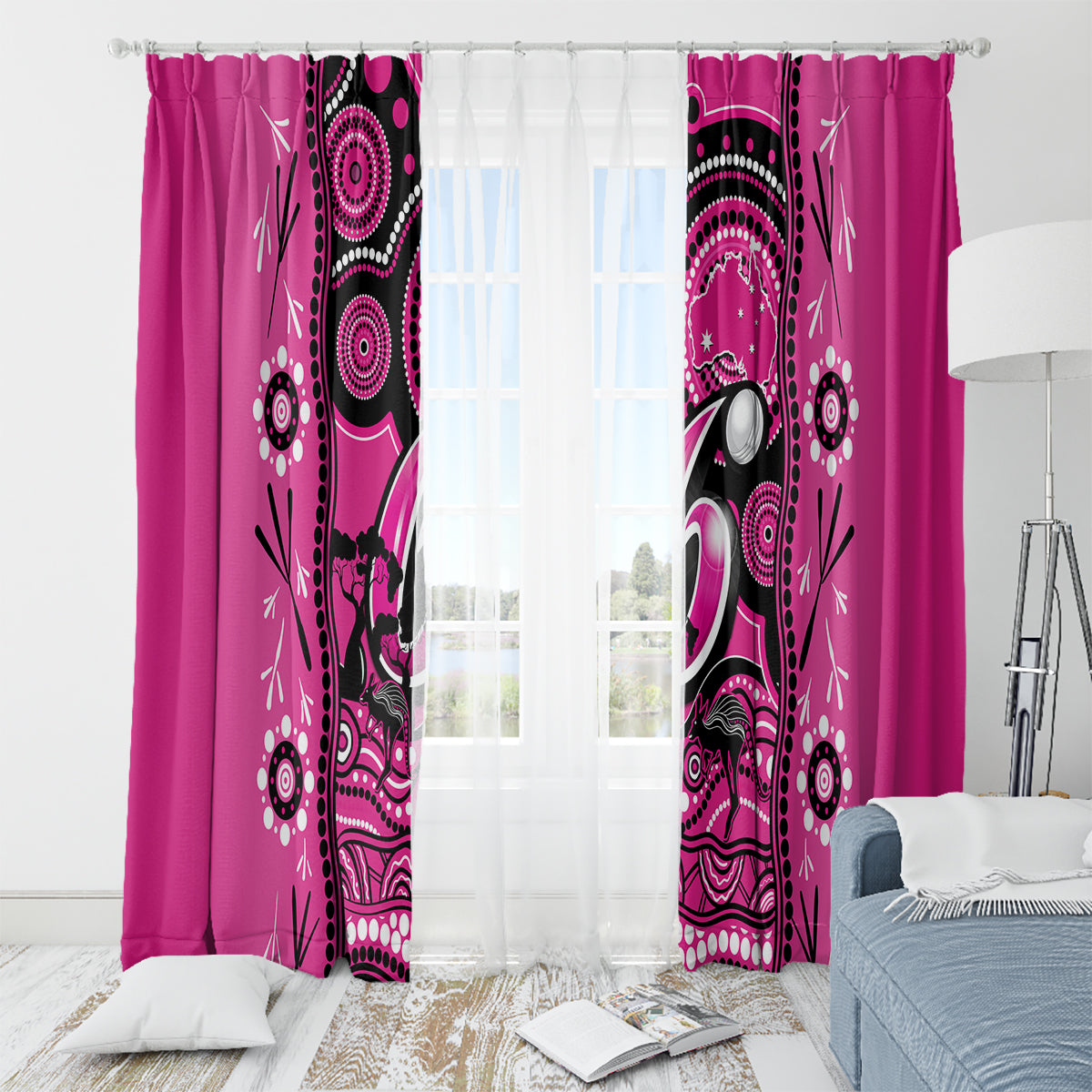 sydney-sixers-cricket-window-curtain-happy-australia-day-aboriginal-art