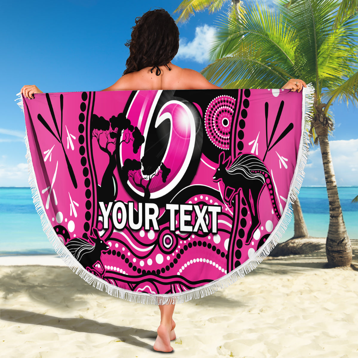 custom-sydney-sixers-cricket-beach-blanket-happy-australia-day-aboriginal-art