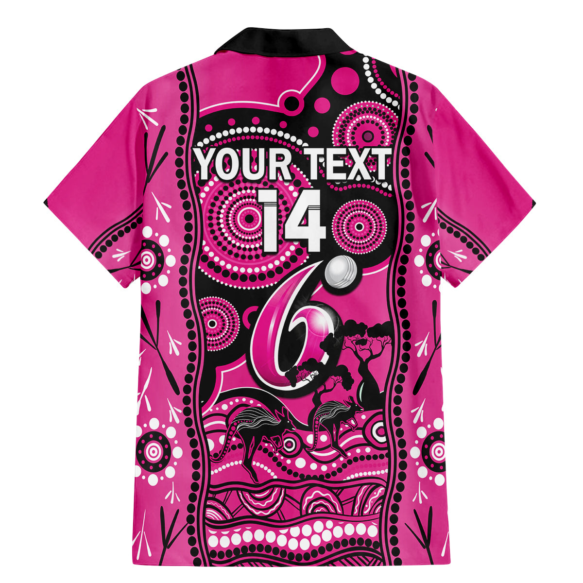 custom-sydney-sixers-cricket-family-matching-mermaid-dress-and-hawaiian-shirt-happy-australia-day-aboriginal-art