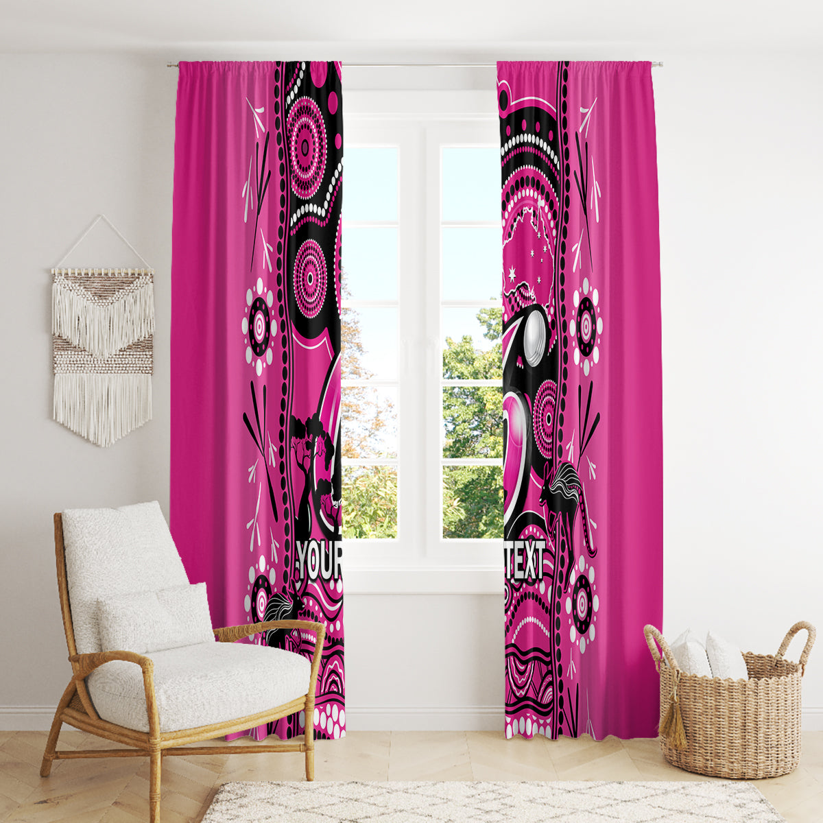 custom-sydney-sixers-cricket-window-curtain-happy-australia-day-aboriginal-art