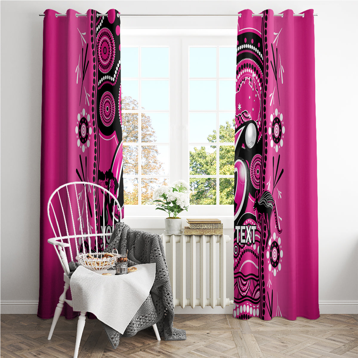 custom-sydney-sixers-cricket-window-curtain-happy-australia-day-aboriginal-art