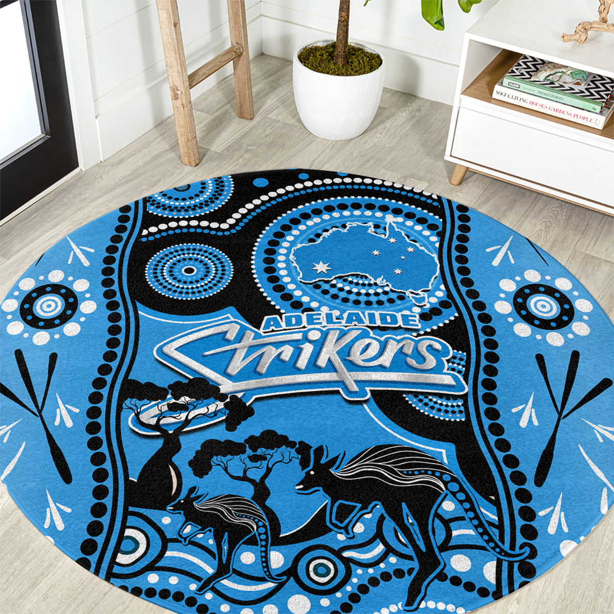 adelaide-strikers-cricket-round-carpet-happy-australia-day-aboriginal-art