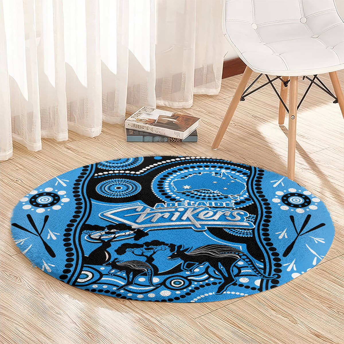 adelaide-strikers-cricket-round-carpet-happy-australia-day-aboriginal-art