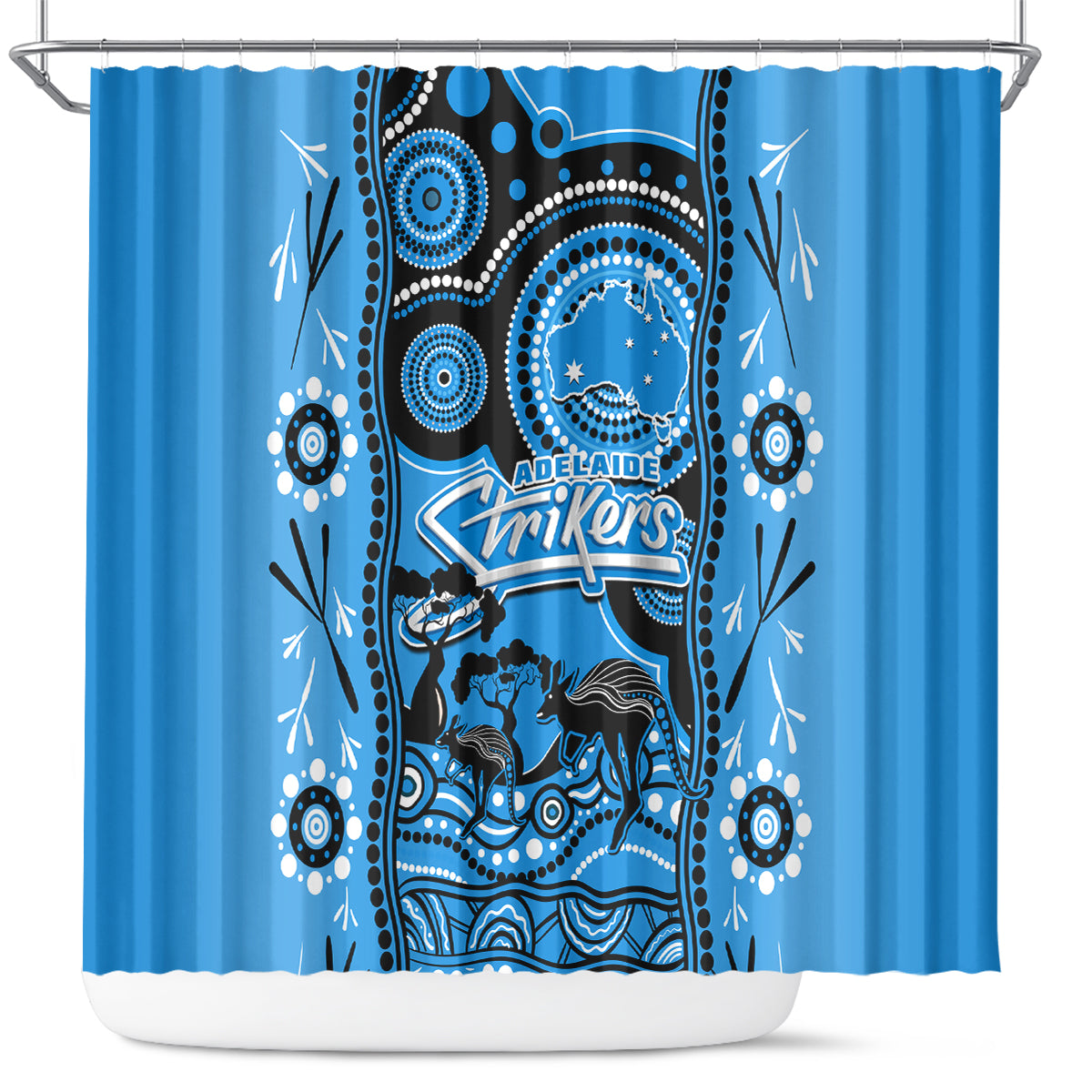 adelaide-strikers-cricket-shower-curtain-happy-australia-day-aboriginal-art