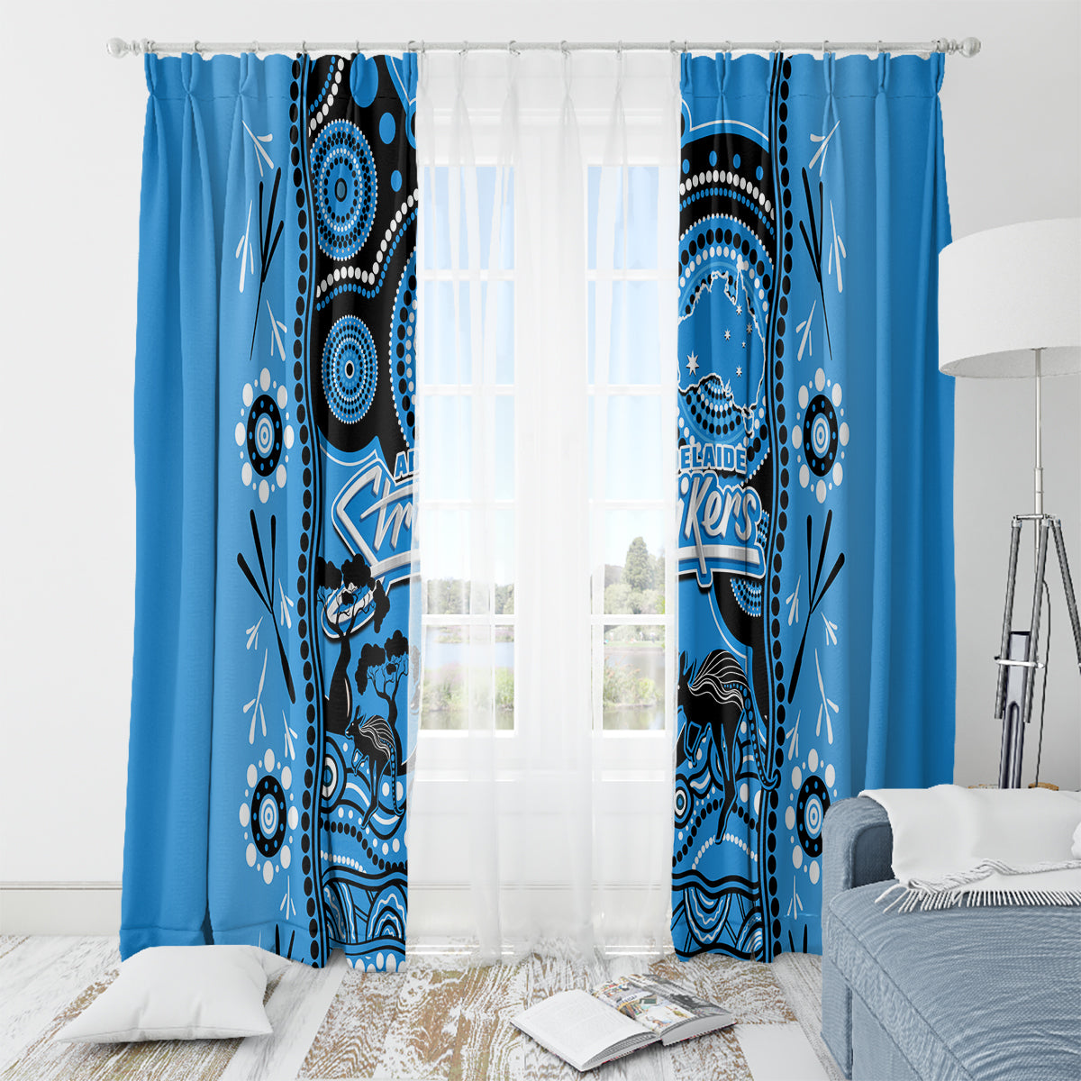 adelaide-strikers-cricket-window-curtain-happy-australia-day-aboriginal-art