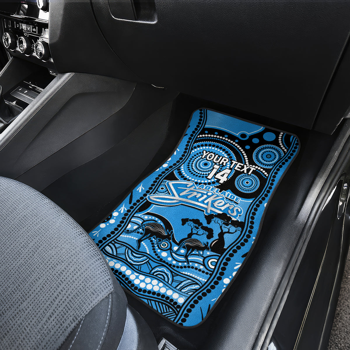 custom-adelaide-strikers-cricket-car-mats-happy-australia-day-aboriginal-art