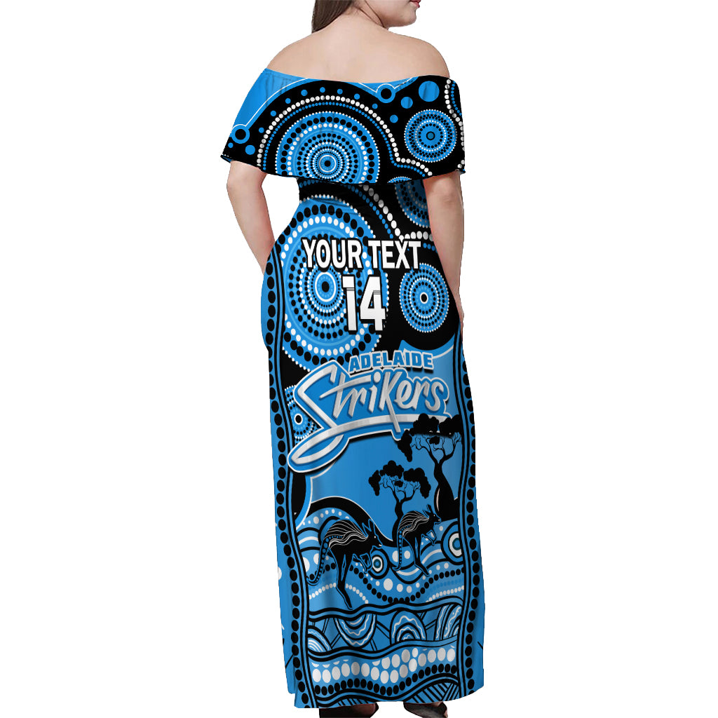 custom-adelaide-strikers-cricket-off-shoulder-maxi-dress-happy-australia-day-aboriginal-art