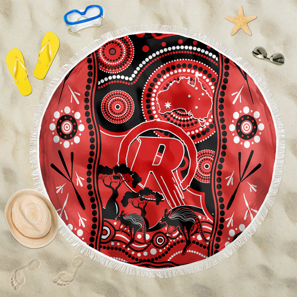 melbourne-renegades-cricket-beach-blanket-happy-australia-day-aboriginal-art