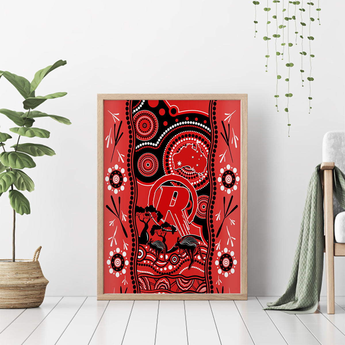 melbourne-renegades-cricket-canvas-wall-art-happy-australia-day-aboriginal-art