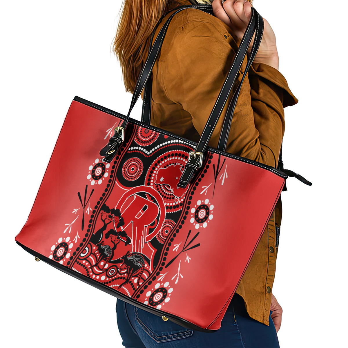 melbourne-renegades-cricket-leather-tote-bag-happy-australia-day-aboriginal-art