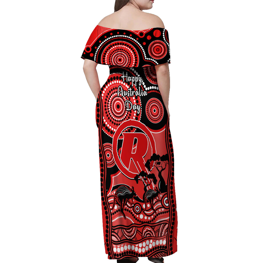 melbourne-renegades-cricket-off-shoulder-maxi-dress-happy-australia-day-aboriginal-art