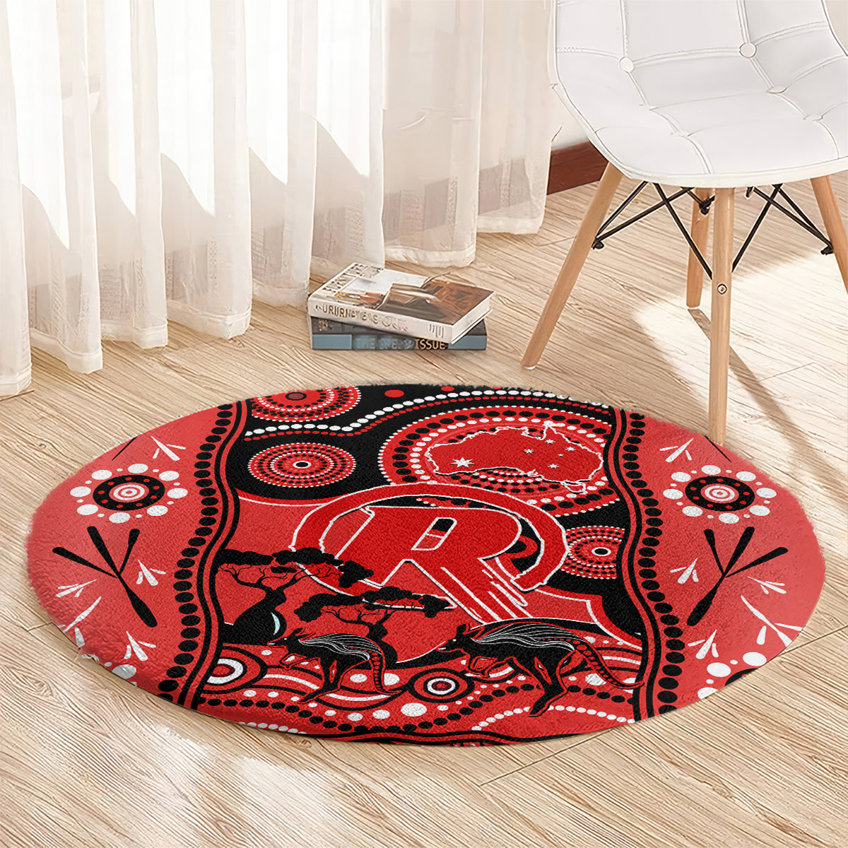 melbourne-renegades-cricket-round-carpet-happy-australia-day-aboriginal-art