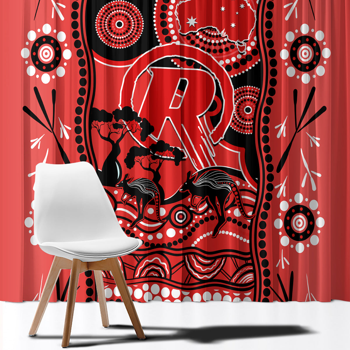 melbourne-renegades-cricket-window-curtain-happy-australia-day-aboriginal-art