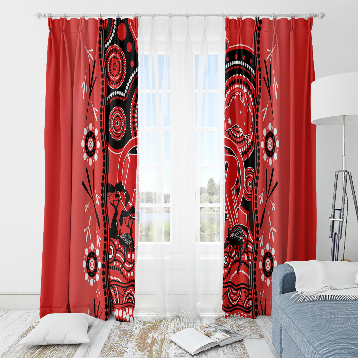 melbourne-renegades-cricket-window-curtain-happy-australia-day-aboriginal-art