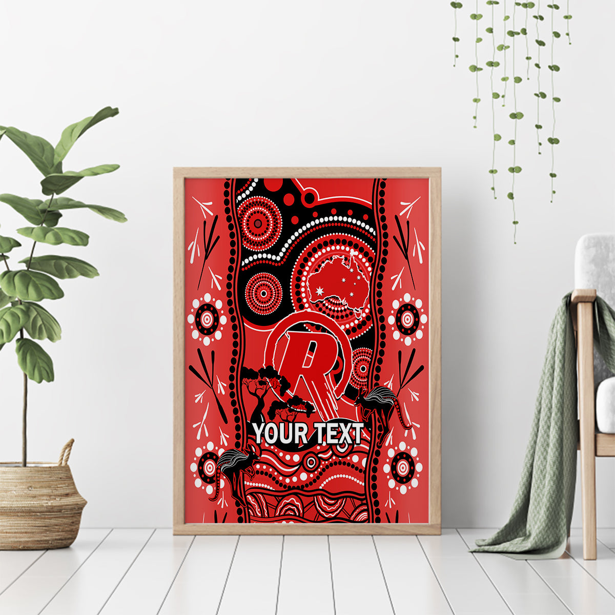 custom-melbourne-renegades-cricket-canvas-wall-art-happy-australia-day-aboriginal-art