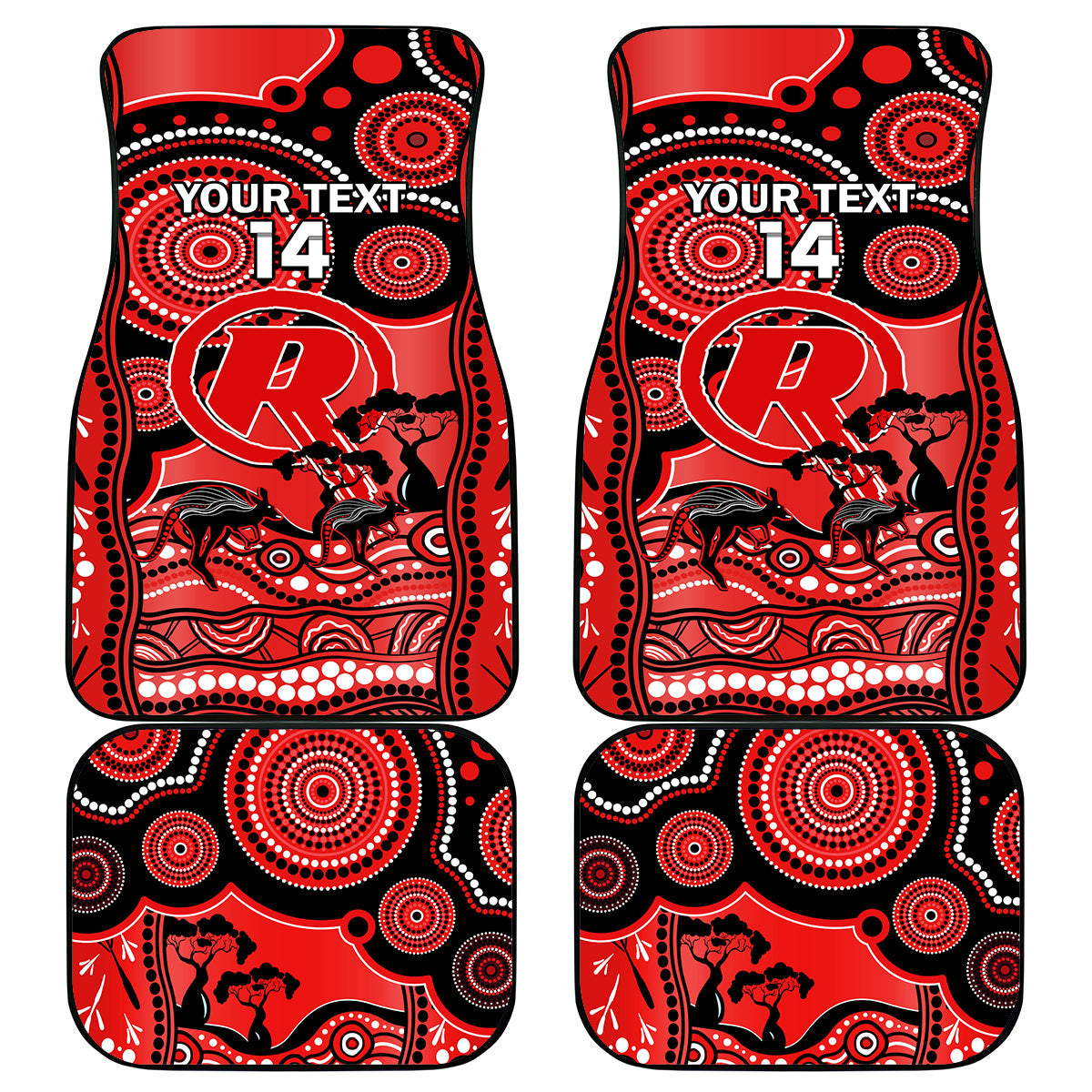 custom-melbourne-renegades-cricket-car-mats-happy-australia-day-aboriginal-art