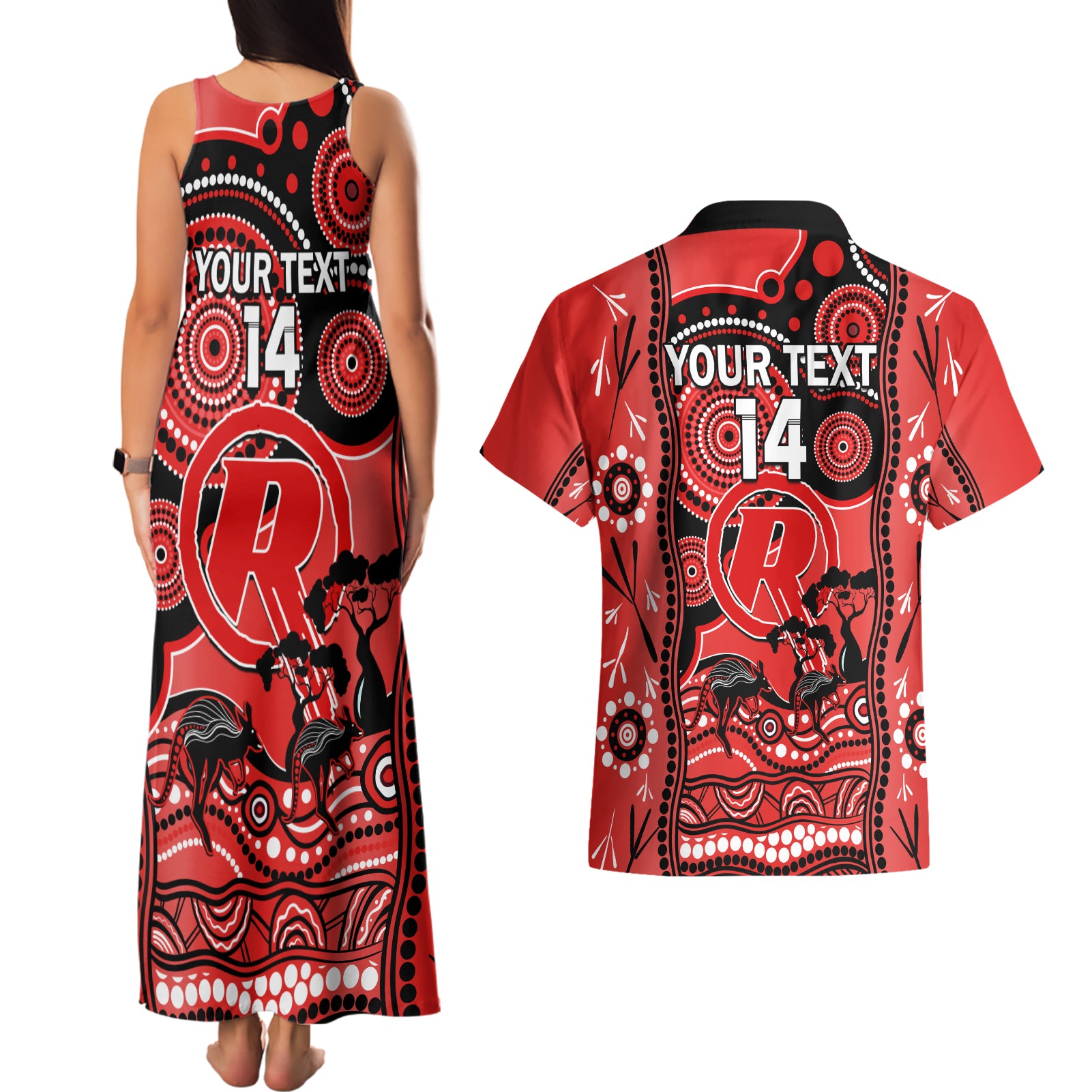 custom-melbourne-renegades-cricket-couples-matching-tank-maxi-dress-and-hawaiian-shirt-happy-australia-day-aboriginal-art