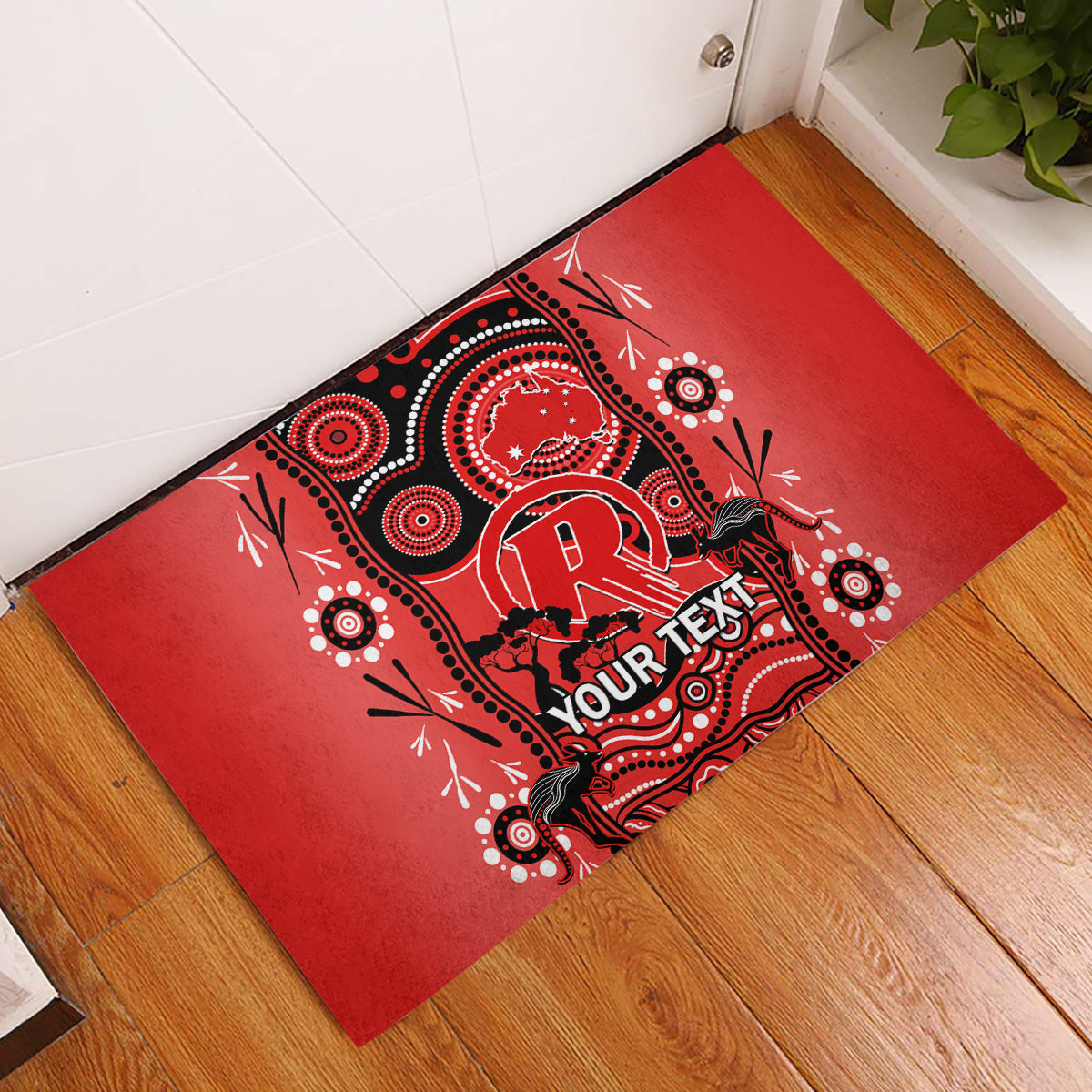 custom-melbourne-renegades-cricket-rubber-doormat-happy-australia-day-aboriginal-art