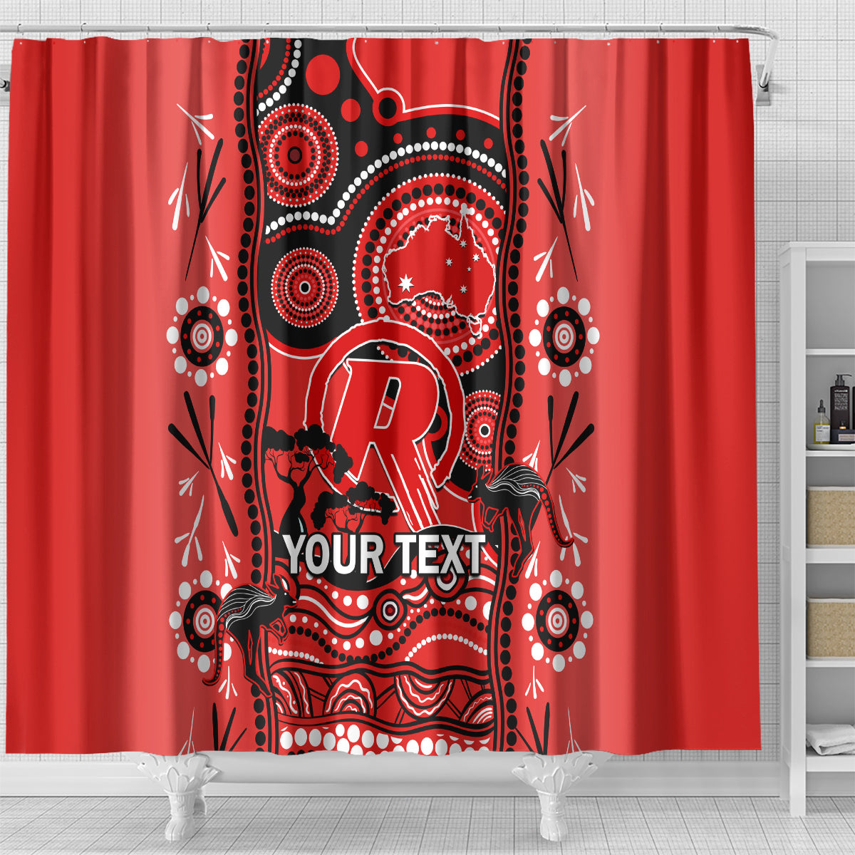 custom-melbourne-renegades-cricket-shower-curtain-happy-australia-day-aboriginal-art