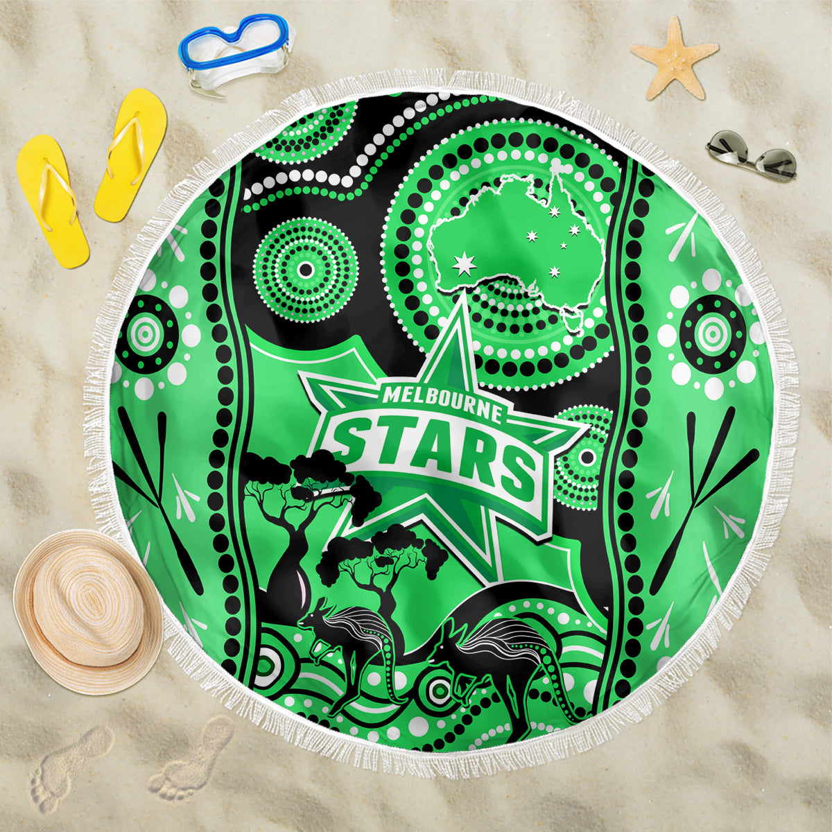 melbourne-stars-cricket-beach-blanket-happy-australia-day-aboriginal-art