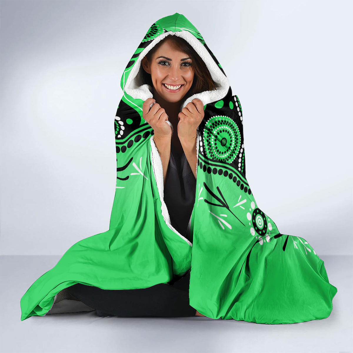 melbourne-stars-cricket-hooded-blanket-happy-australia-day-aboriginal-art